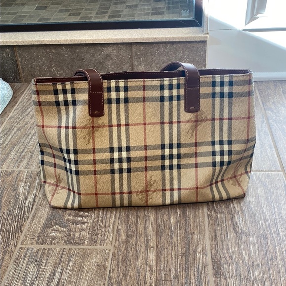 Burberry Beige and Brown Plaid purse - Picture 1 of 16